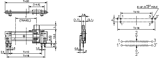 ֱʽλS72-20ߴͼ